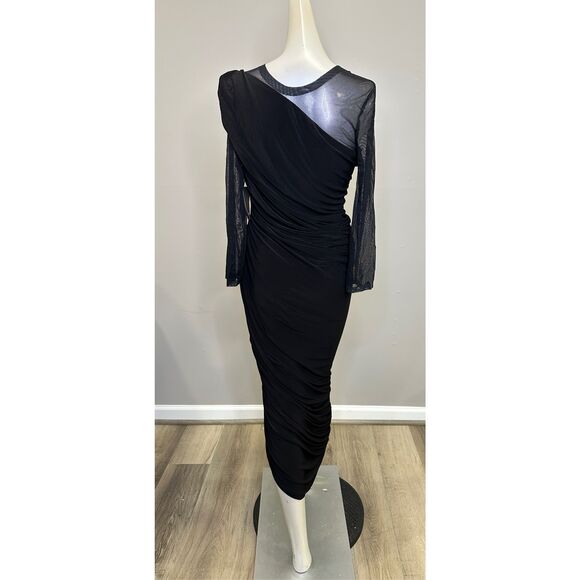 NWT NORMA KAMALI Long Sleeve Diana Gown Size M $225 - Picture 6 of 8